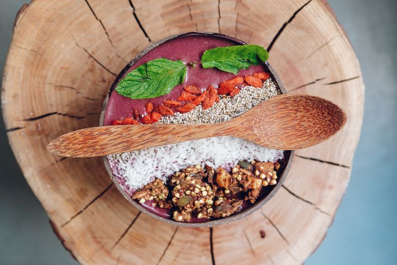 Acai superfood breakfast power bowl